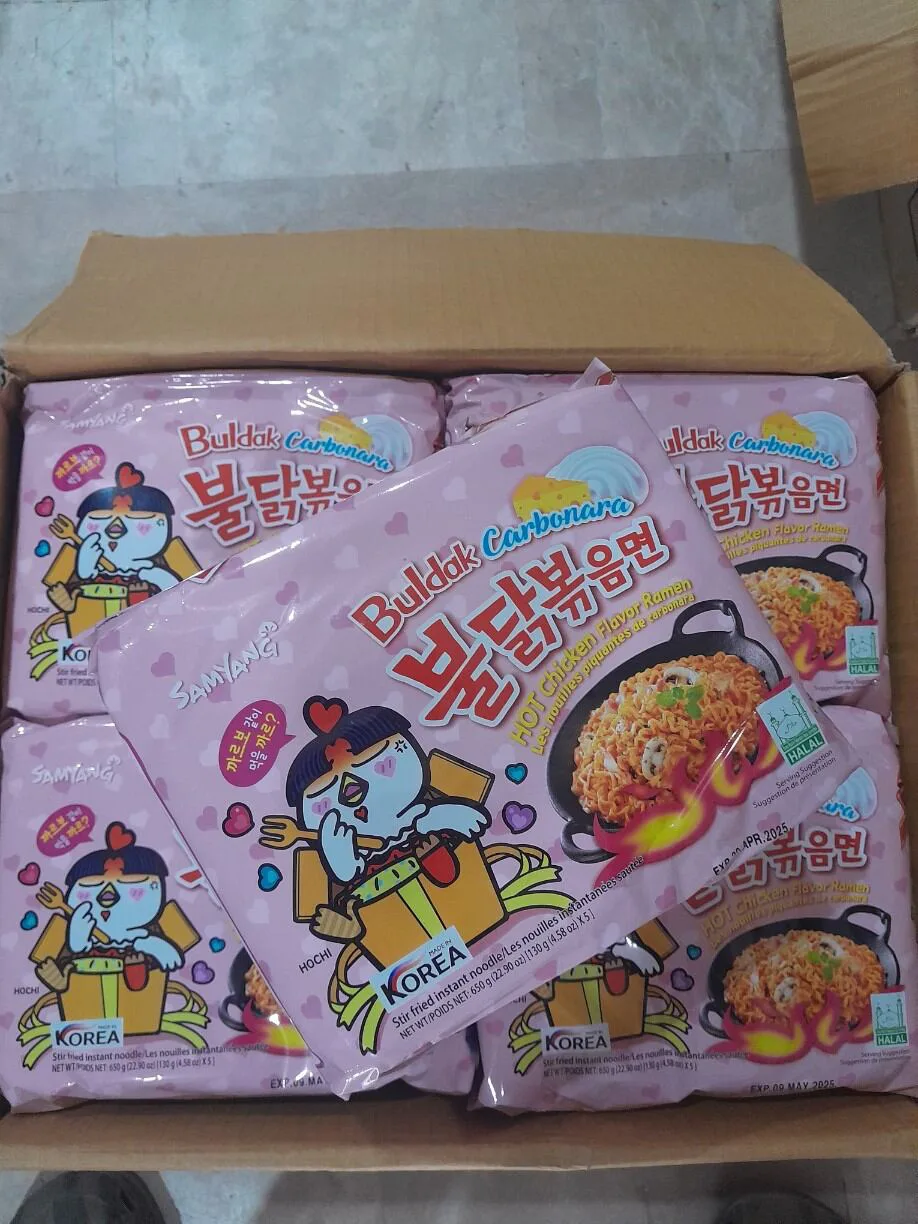 Samyang Carbonara Hot Chicken Flavor Ramen 130g