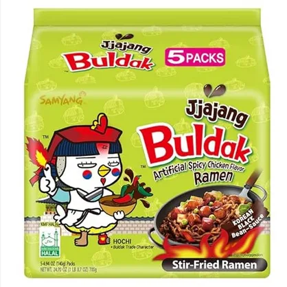 Samyang Jjajang Hot Chicken Flavor Ramen 140g