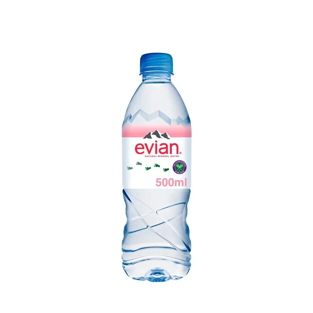 Evian Natural Mineral Water Original 500mL