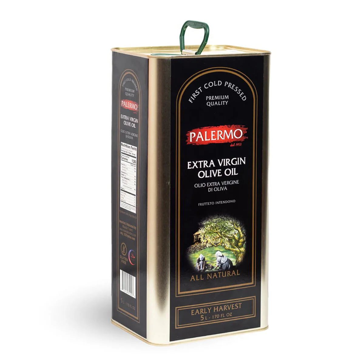 Palermo Extra Virgin Olive Oil 5 Litre