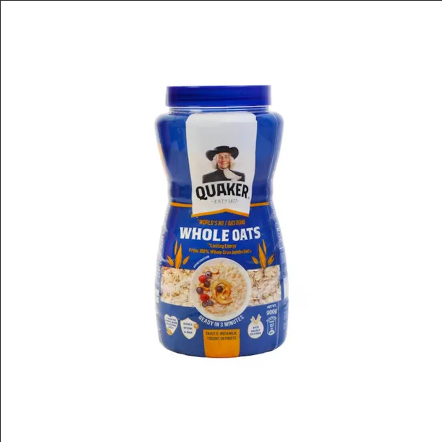 Quaker Whole Oats Jar 900g