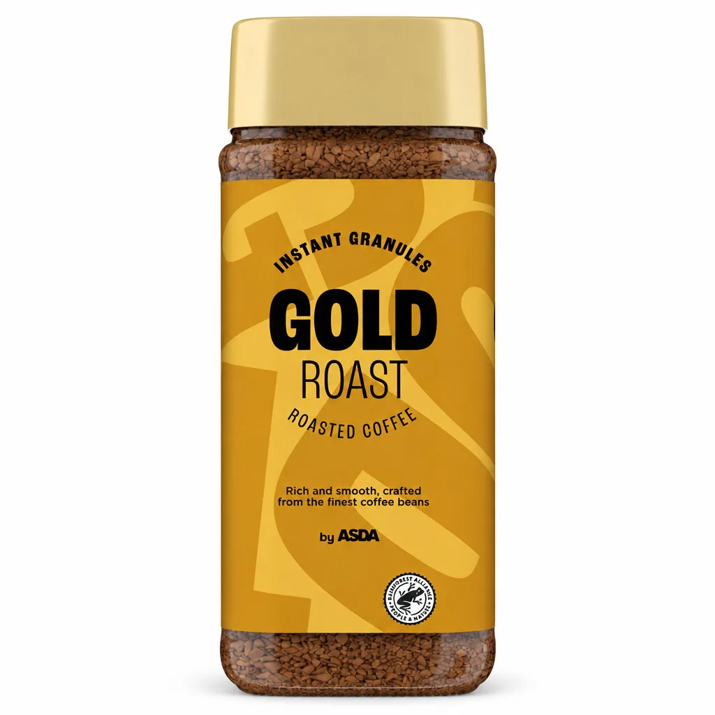 Asda Gold Roast Instant Coffee Granules 200g