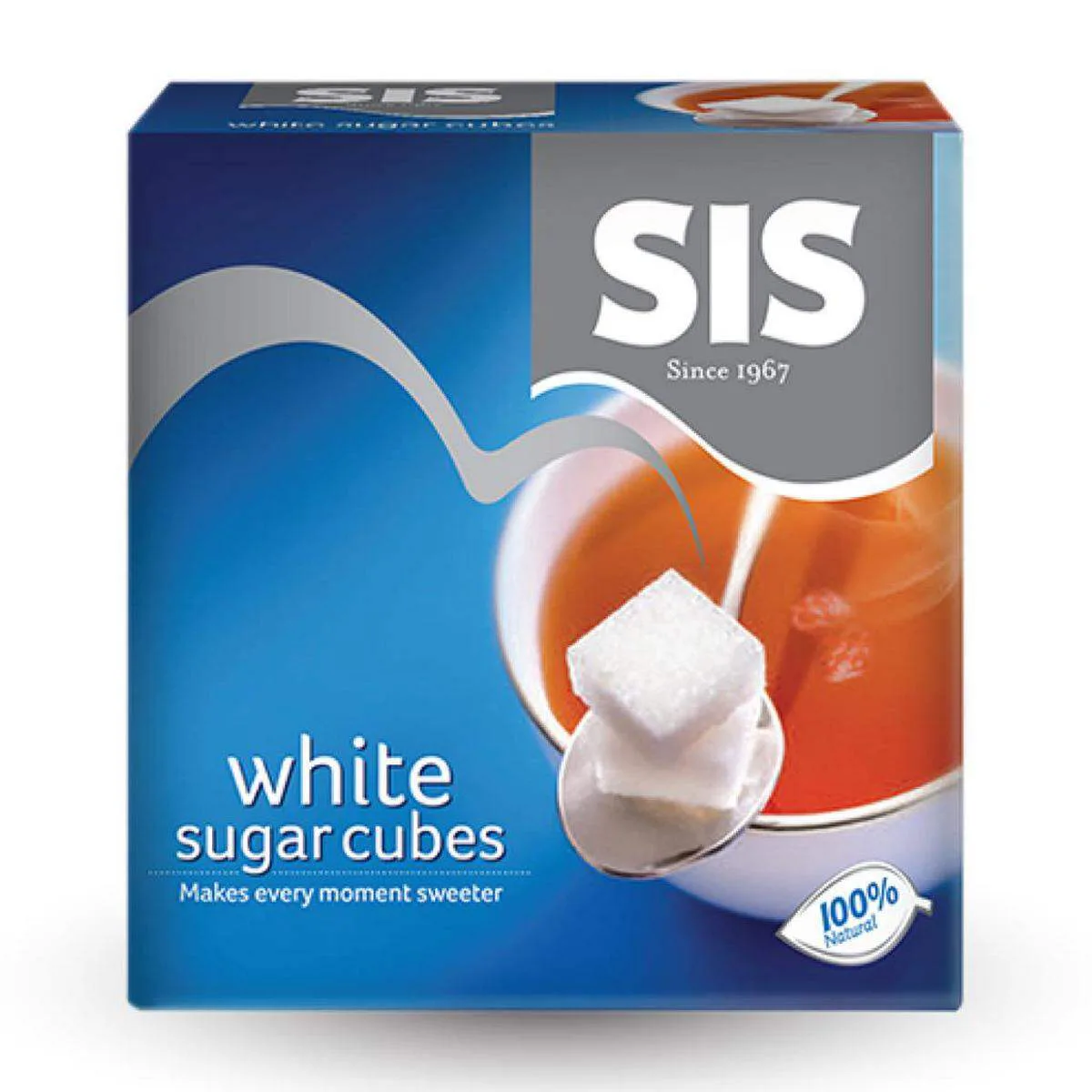 Sis White Sugar Cubes 454g