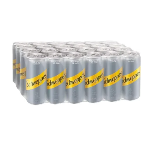 Schweppes Soda Water Can 320ml