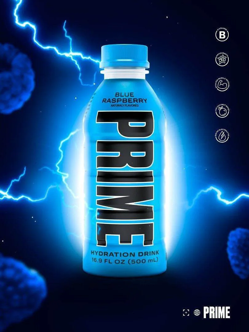 Prime Hydration Drink Blue Raspberry