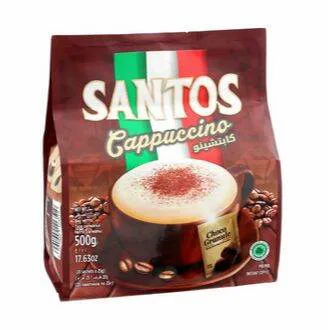 Santos Cappuccino 3 in 1 Instant Coffee 500g