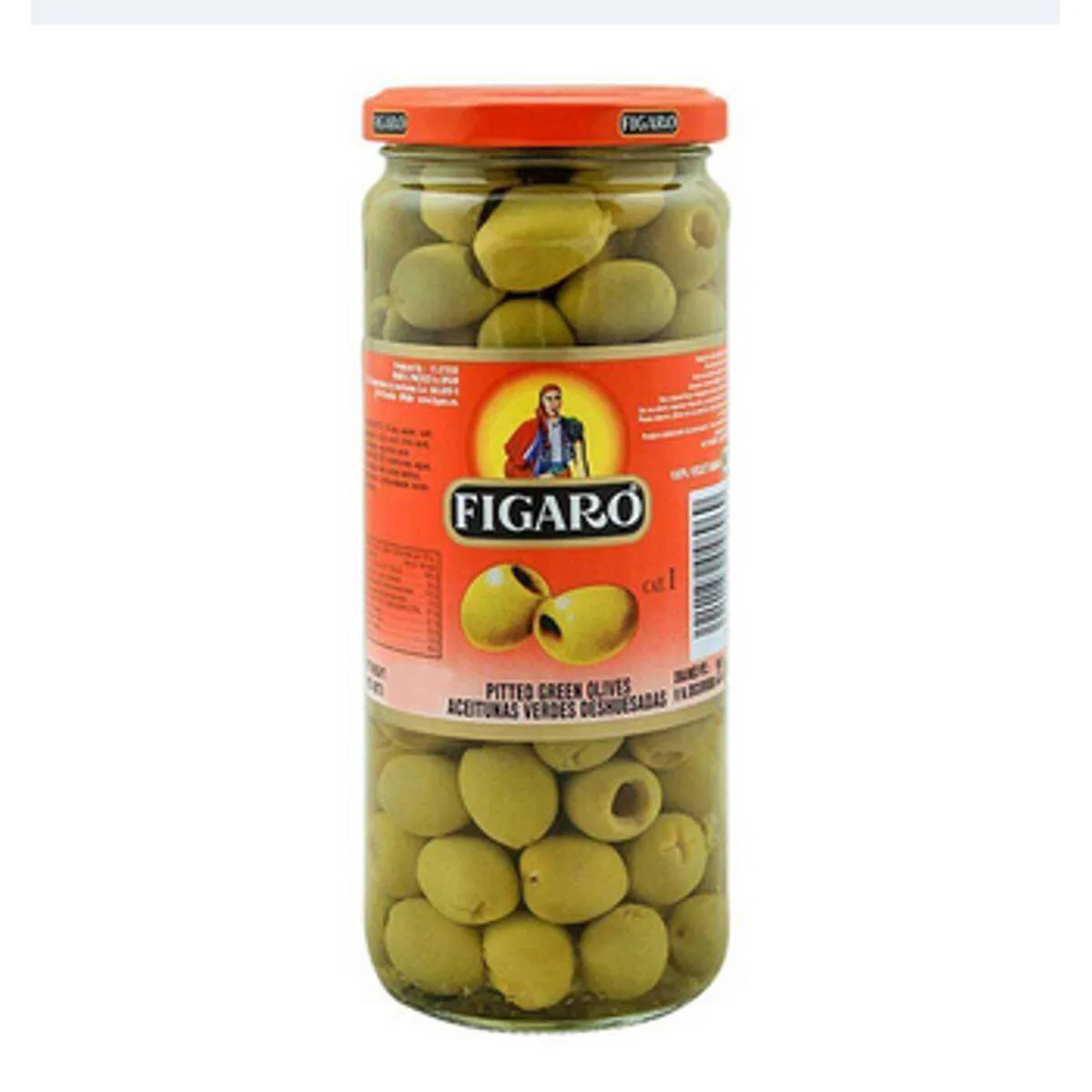 Figaro Pitted Green Olives 340g
