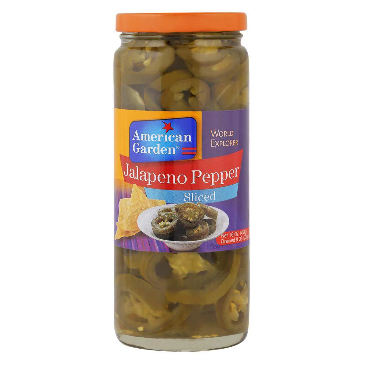 American Garden Jalapeno Pepper Sliced 454g
