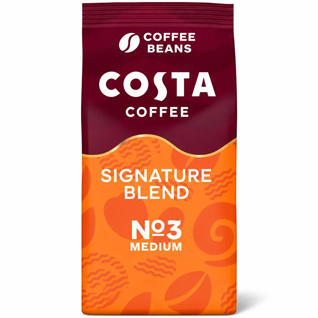Costa Coffee Mocha Italia Signature Blend Coffee Beans 200g