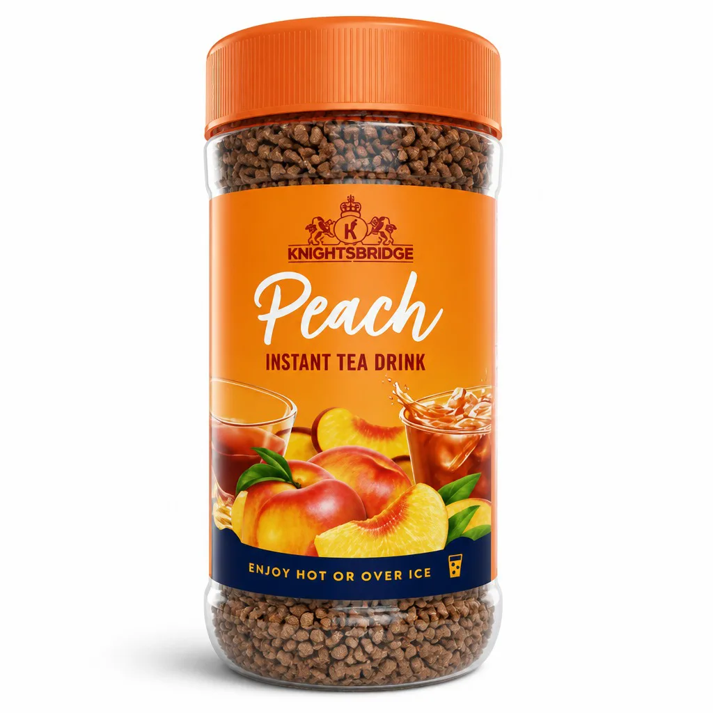 Knightsbridge Peach Instant Tea Drink 400g