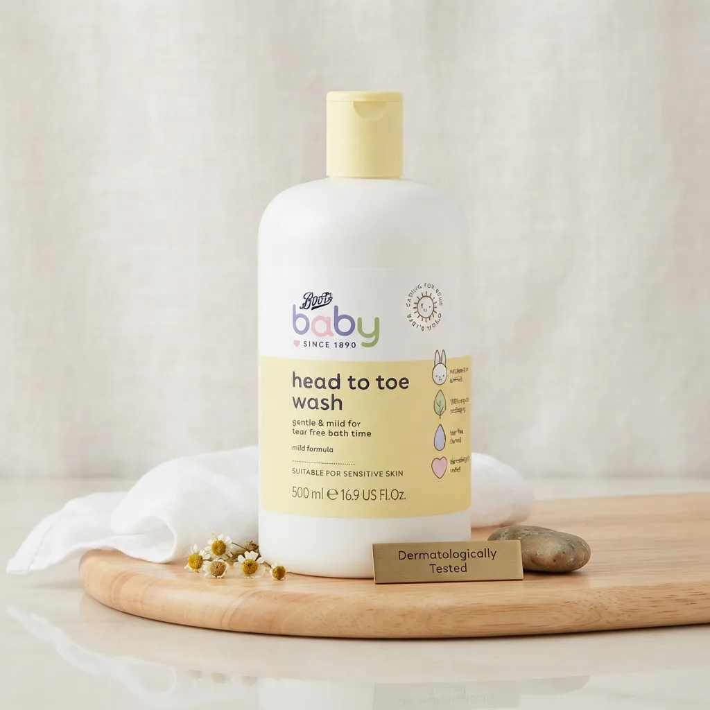 Boots Baby Head To Toe Wash 500ml