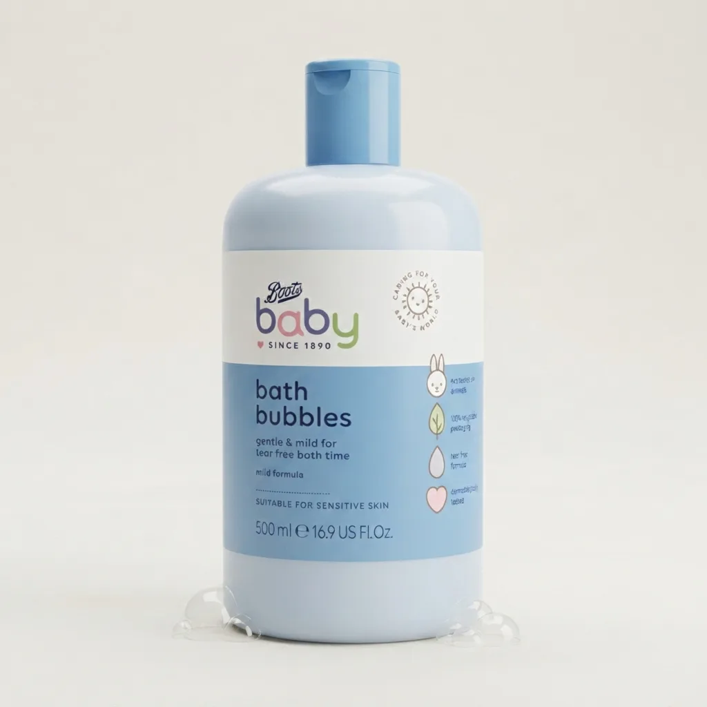 Boots Baby Bath Bubbles 500ml