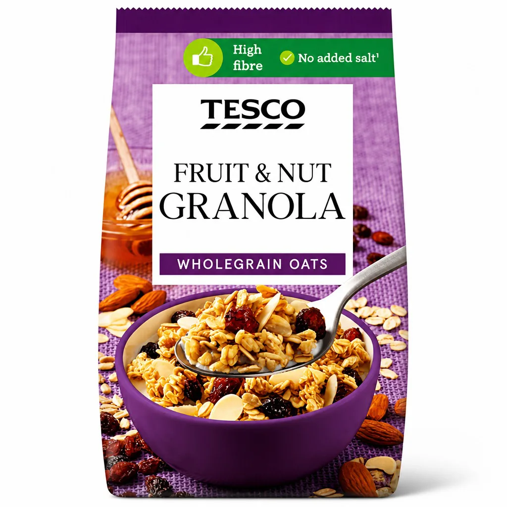 Tesco Fruit and Nut Granola 1kg