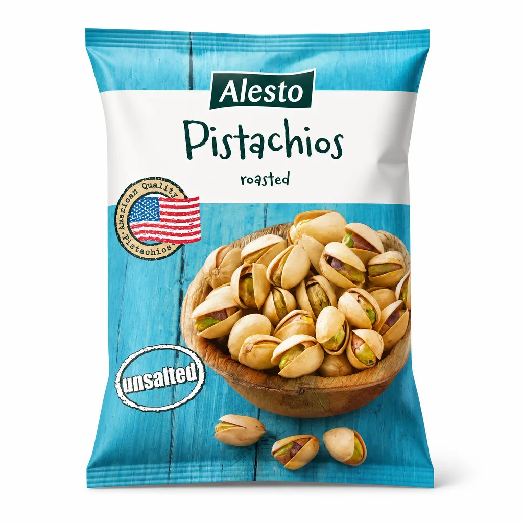 Alesto Californian Pistachios Unsalted 250g