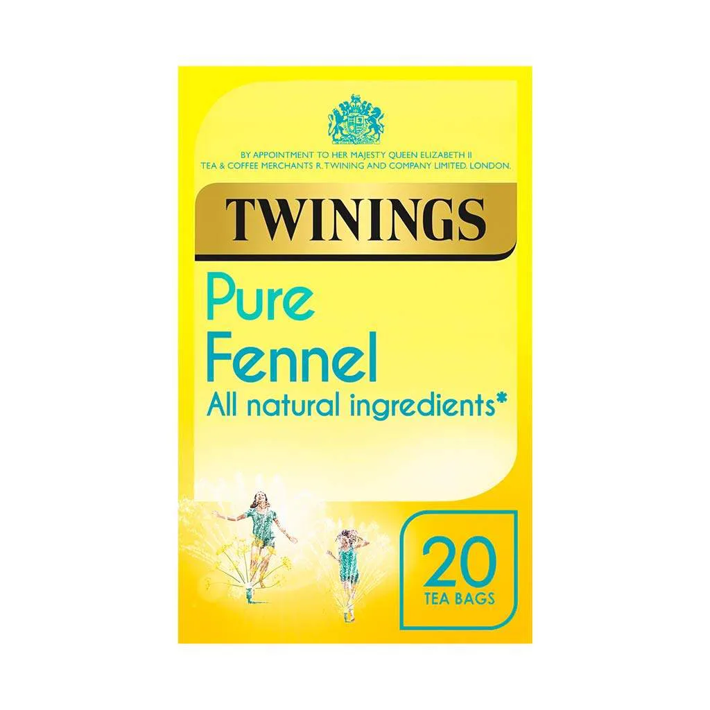 Twinings Pure Fennel 20 Single Tea Bags