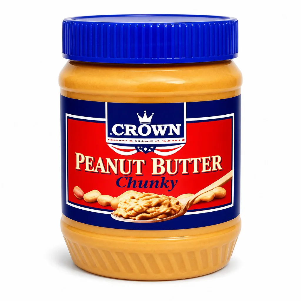 Crown Peanut Butter Chunky 340g