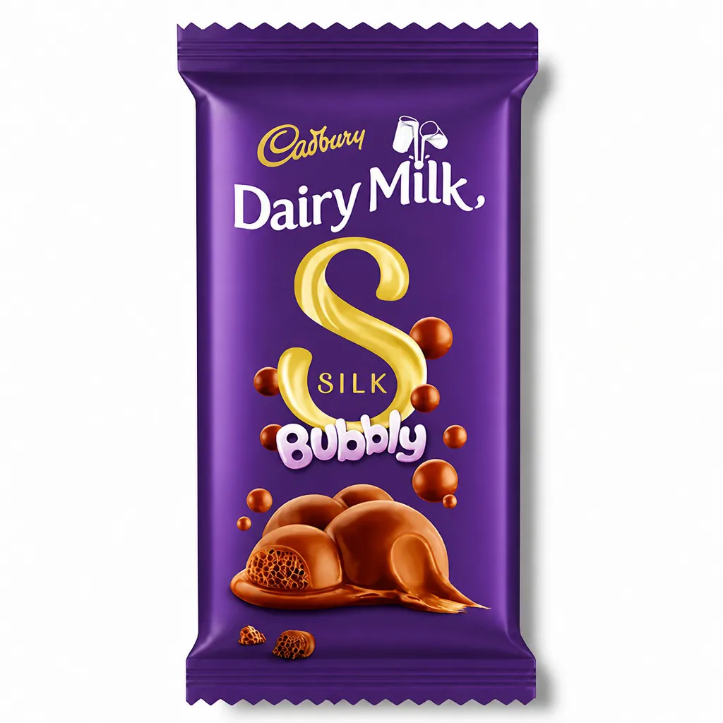 Cadbury Dairy Milk Silk Bubbly 50g