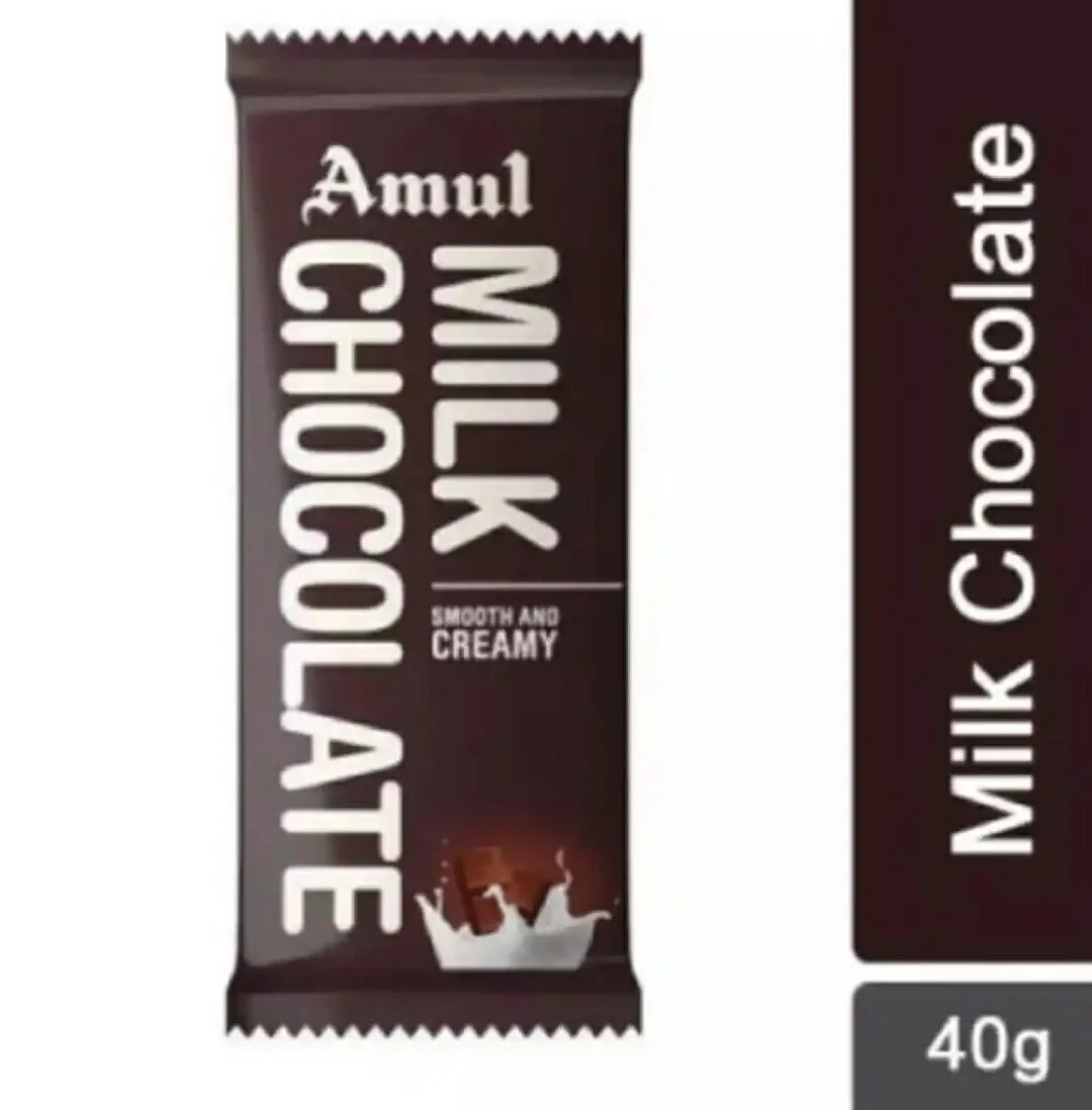 Amul Milk Chocolate 40g