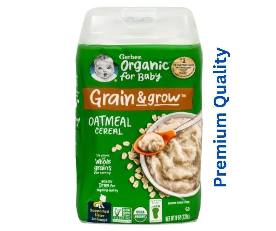 Gerber Oatmeal cereal 227gm