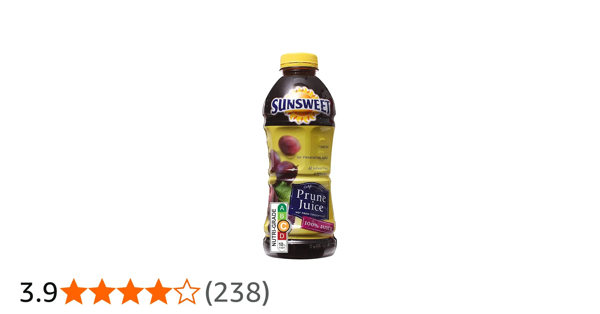 Sunsweet Prune Juice 946ml pure drinking juice