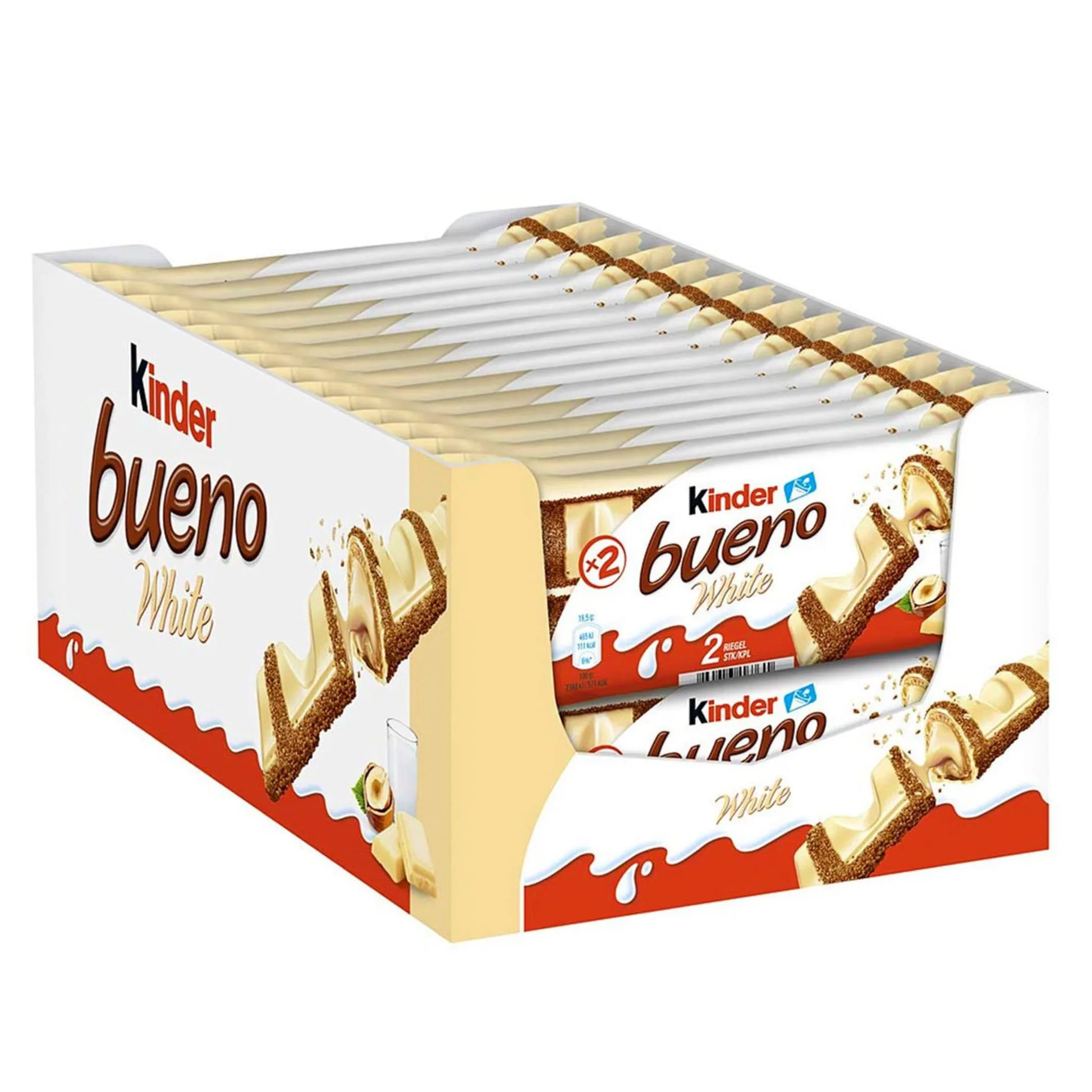 Kinder Bueno White 30pc's Box