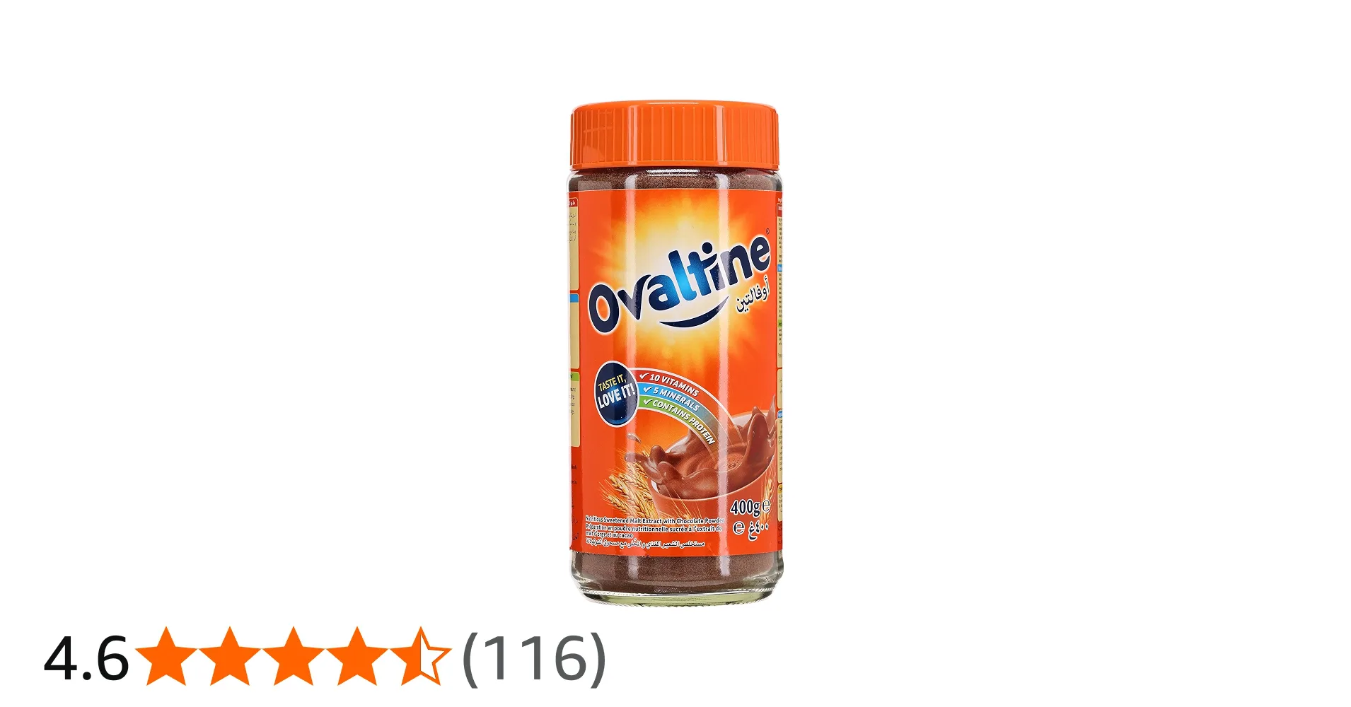 Ovaltine Malt Drink Chocolate Flavor 400gm