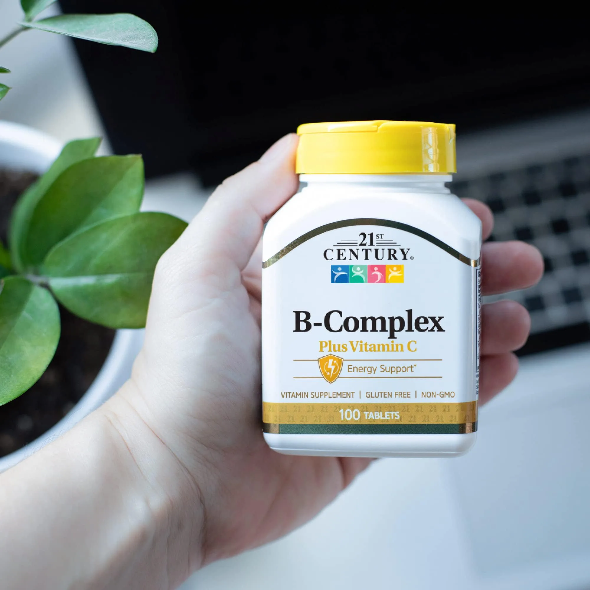 21st Century B-Complex Plus Vitamin C 100 Tablets