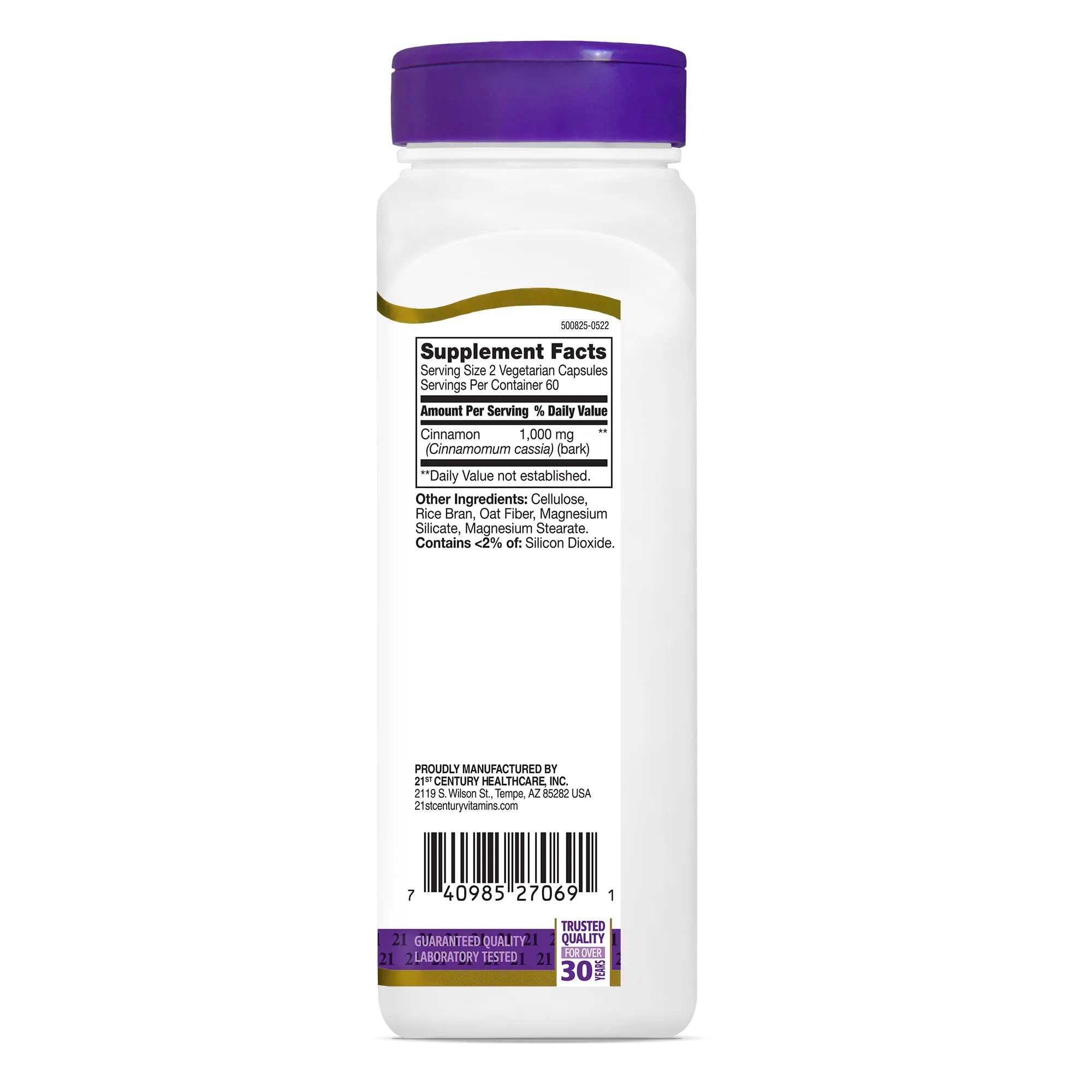 21st Century Cinnamon 1000mg 120 Capsules