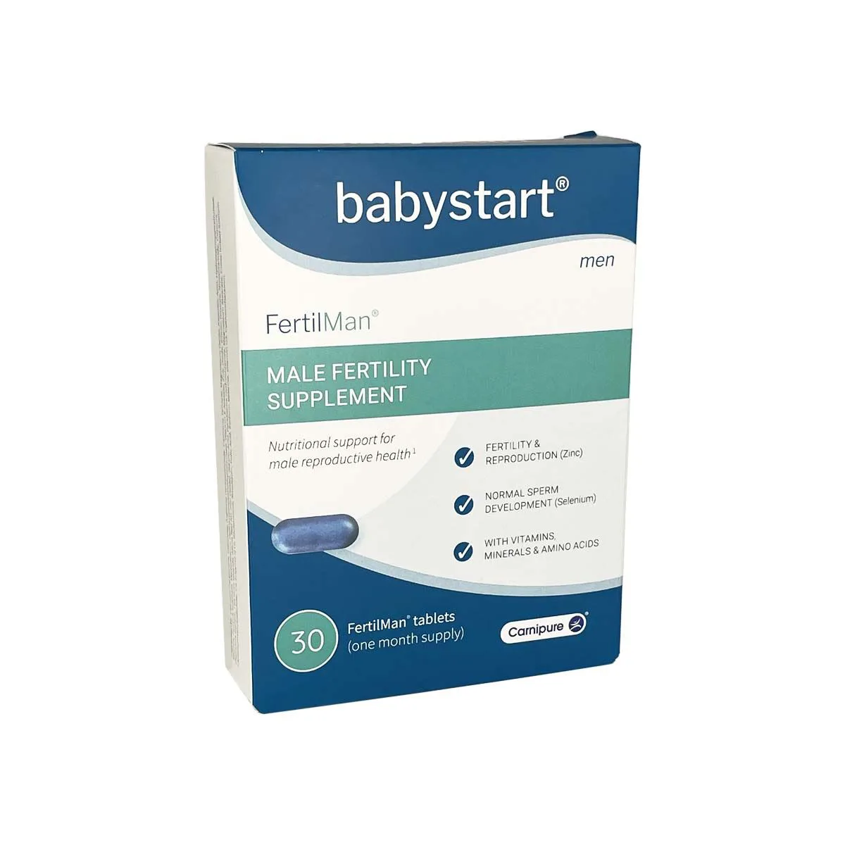 Babystart FertilMan Male Fertility Supplement 30 Tablets