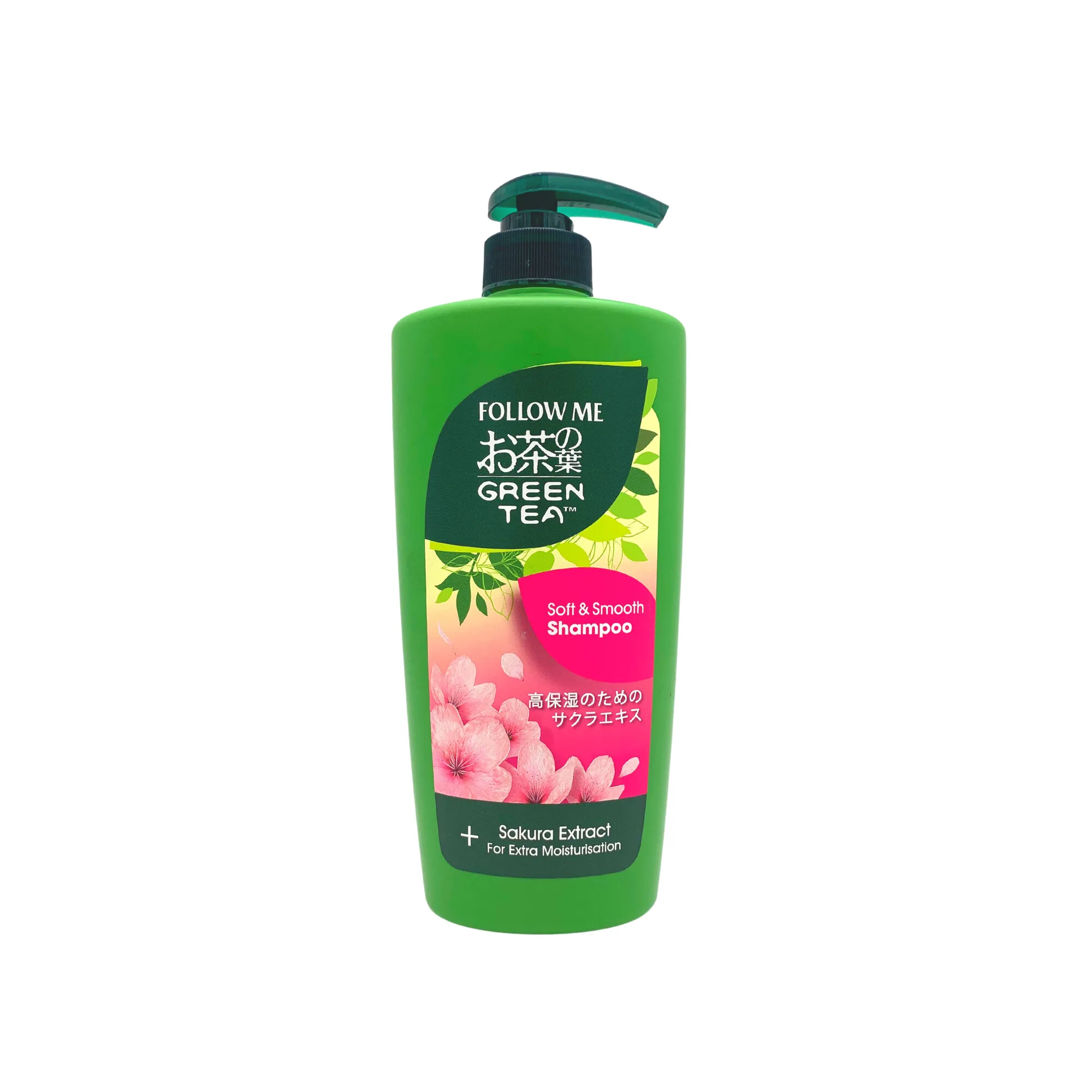 Follow Me Green Tea Soft & Smooth Shampoo 650ml