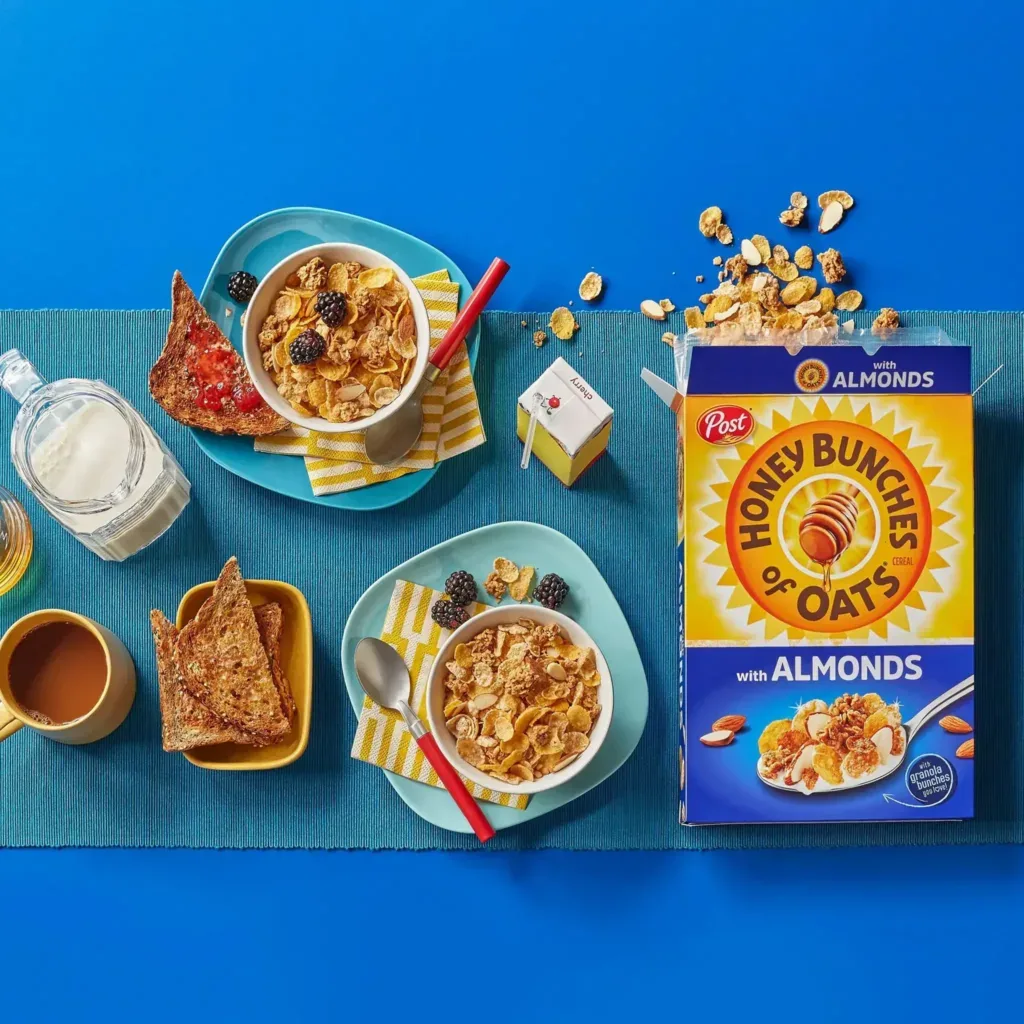 Post Honey Bunches Of Oats Cereal Made With Almonds 411gm