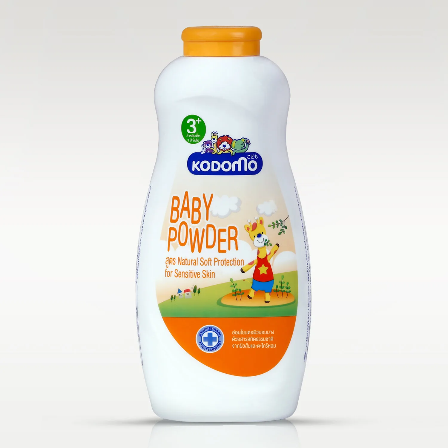 Kodomo Baby Powder Natural Soft Protection For Sensitive Skin 400G
