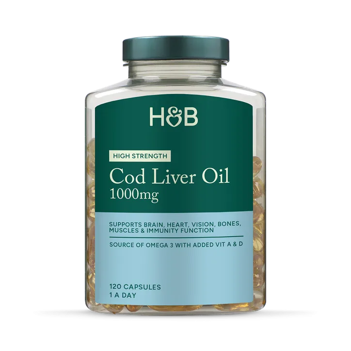 Holland & Barrett Cod Liver Oil 1000 mg omega 3