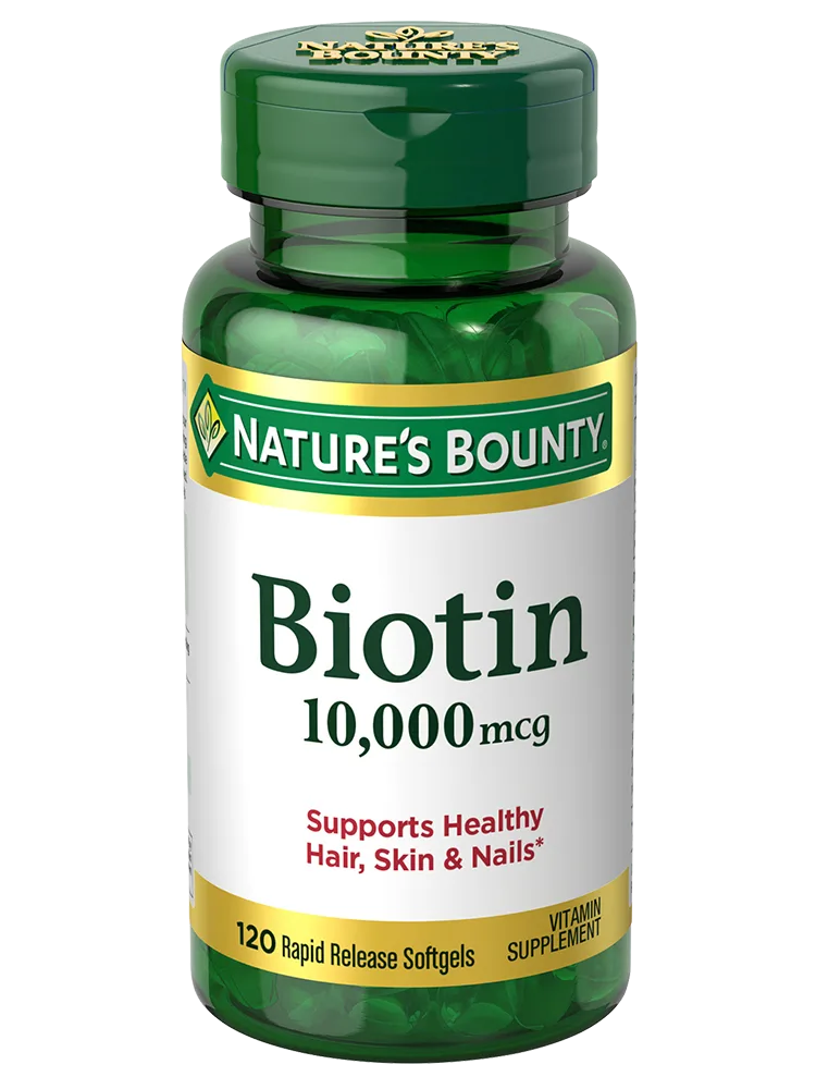 Nature’s Bounty Biotin 10000 mcg