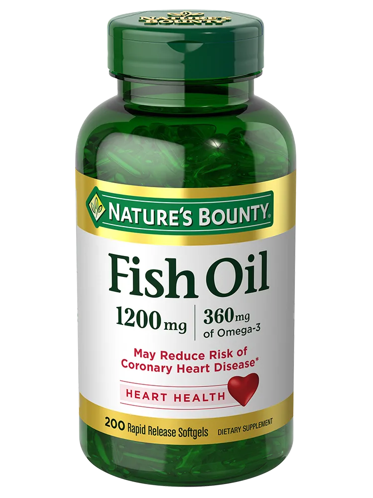 Nature’s Bounty Fish Oil 1200 mg With Omega 3