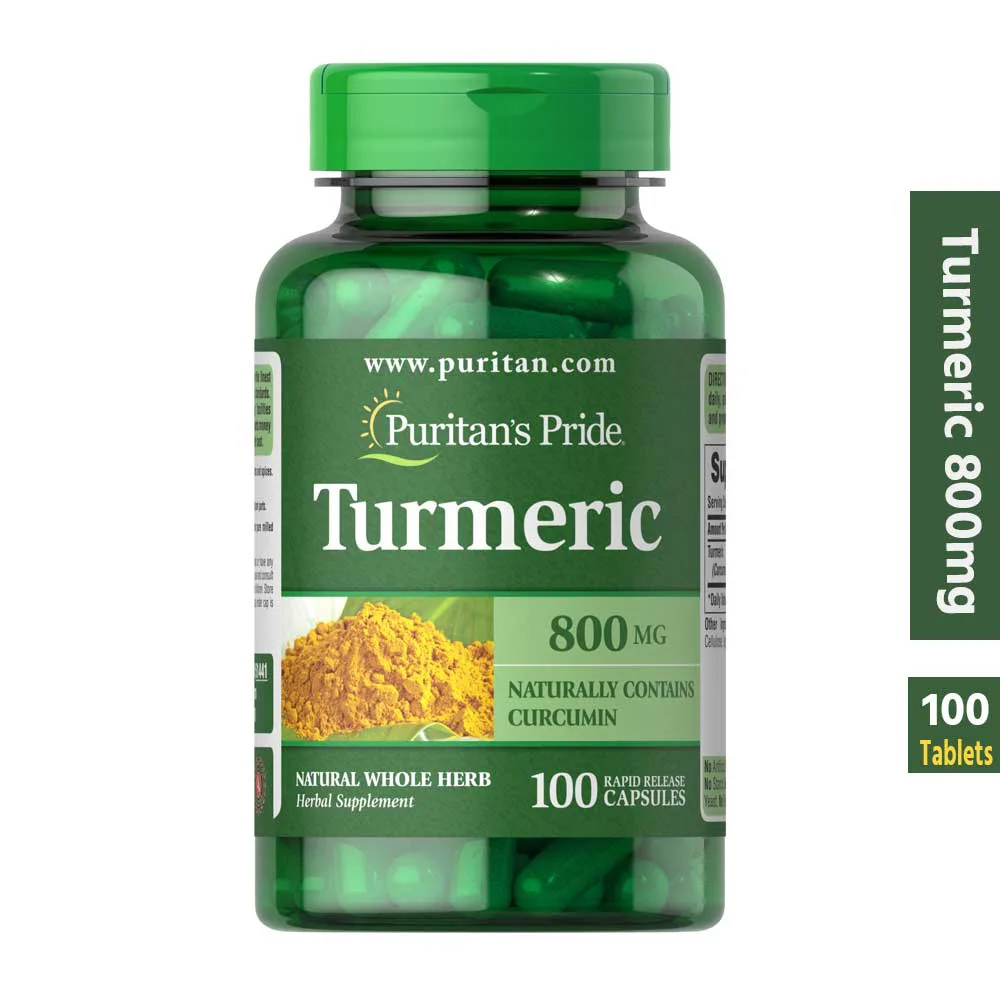 Puritan’s Pride Turmeric 800mg