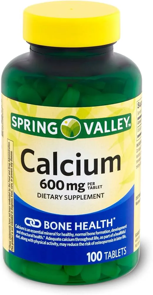 Spring Valley Calcium 600mg