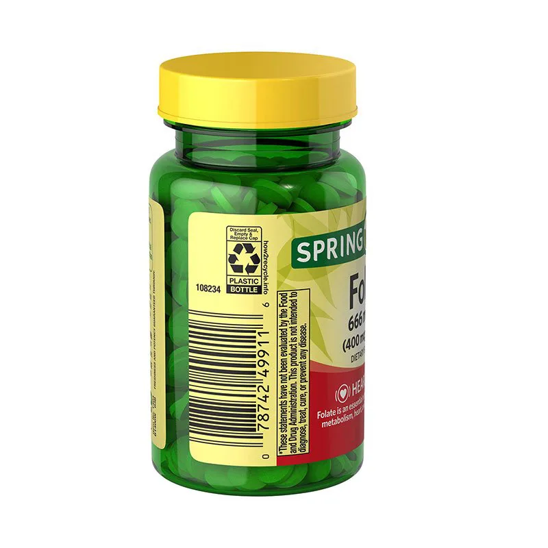 Spring Valley Folic Acid 400 mcg