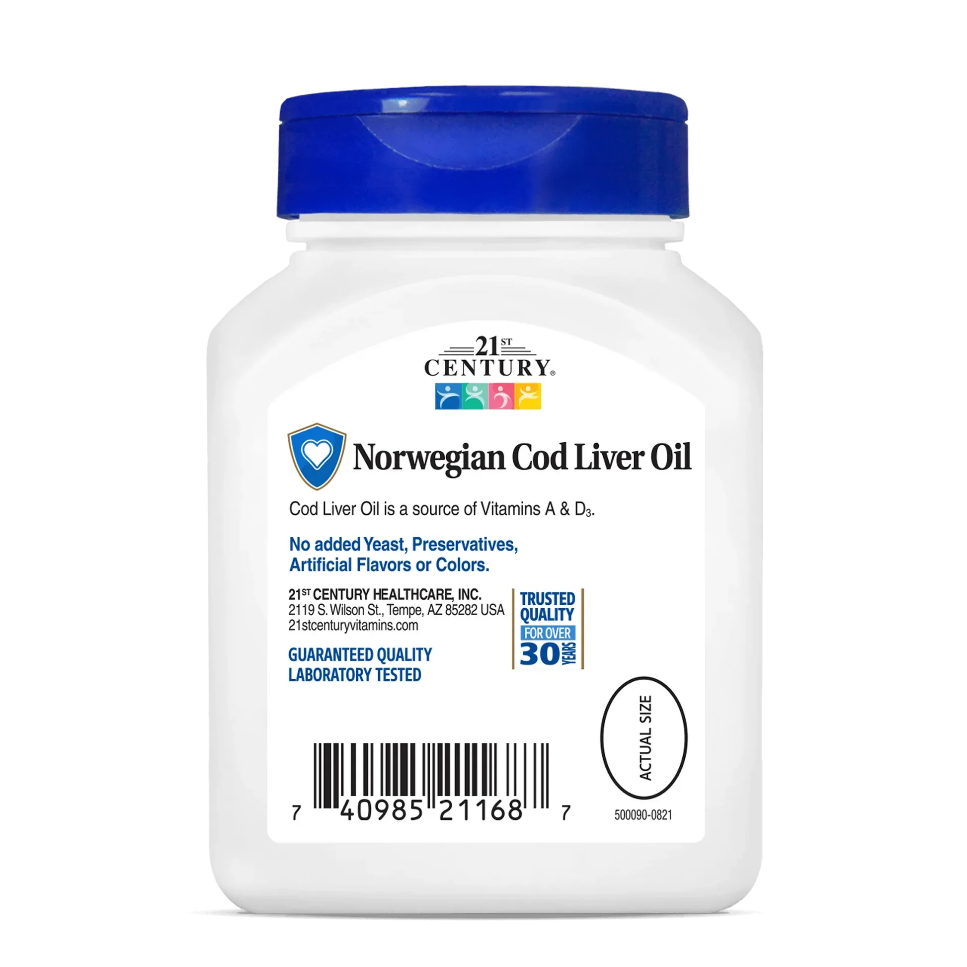 21st Century Norwegian Cod Liver Oil