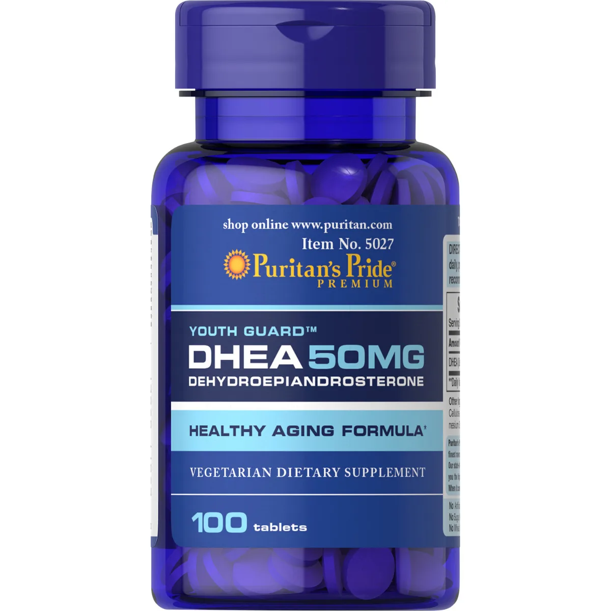 Puritan’s Pride Dhea 50mg 100 tablate