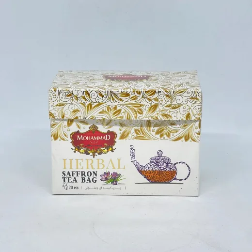 Mohammad Herbal Saffron 20pcs Tea Bag 40G