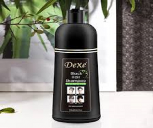 Black hair shampoo one bottle 400ml