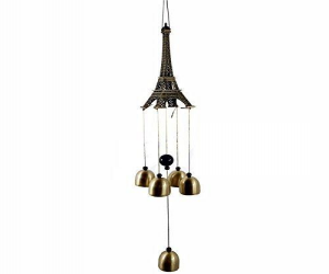 Eiffel Tower Hanging Wind Chimes Bell for Outdoor, Balcony, Home, Garden, Oudoor