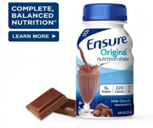 Ensure Original Nutrition Shake Milk Chocolate 237ml