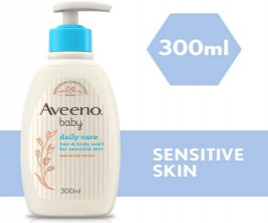Aveeno Active Natural baby hair & body wash Sensitive skin 300ml  | Best Online Service