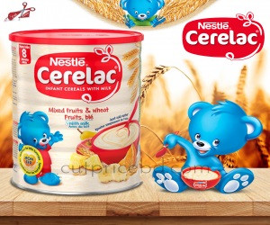 Nestle Cerelac mixed fruits & wheat with Milk 400gm | Malaysia Cerelac mixed fruits & wheat