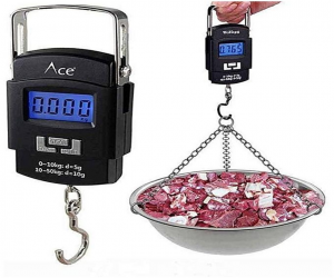 Digital Weight Scale 50kg - Black