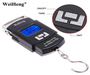 Portable Weight Scale - Black