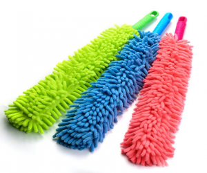 Microfiber Duster Anti Static Feather Duster Flexible Chenille Cleaning Brush Dust Double-sided Tools Dedusting High Density
