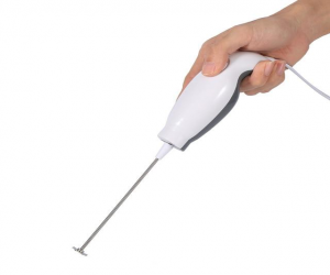 Electric Powered Whisk Coffee Milk Mixer Stirrer Frother Egg Beater